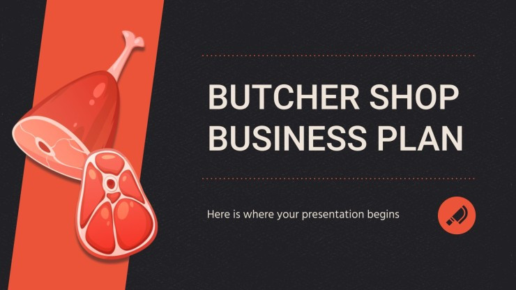butcher shop business plan ppt